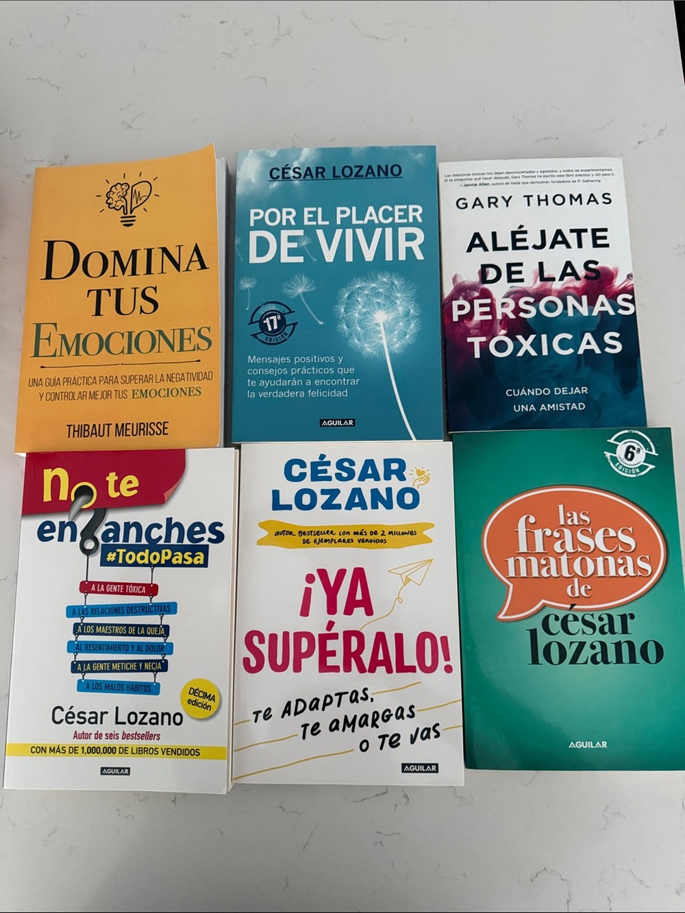 Spanish books by Cesar Lozano